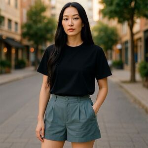 Open Edit Women's Size 12 Pleated Shorts